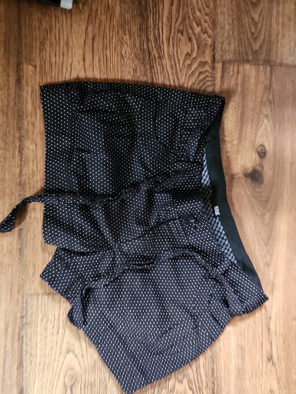 Black Polka Dots Short